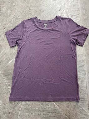 Kyte Baby Crewneck Tee in Currant